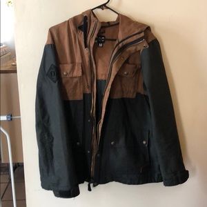 INI waxed camp jacket